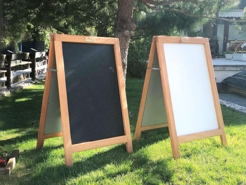 unikatna lesena a tabla